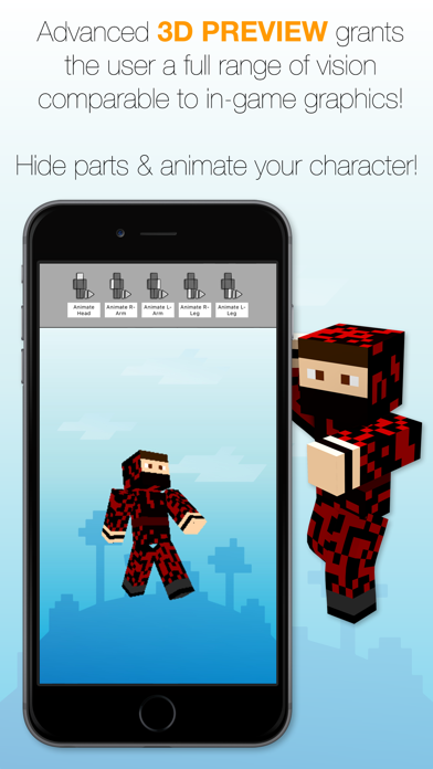 Skin Creator for Minecraft Screenshot 3