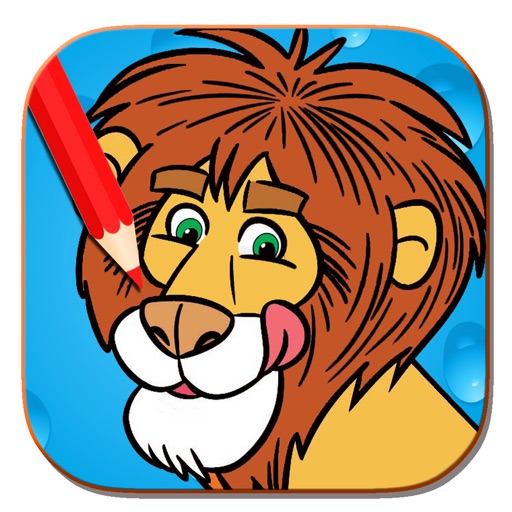 Animal Game Lion Queen Coloring Page For Kids