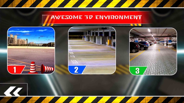 Futuristic Limo Car Parking : 3D Mania Driv-ing