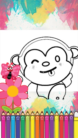 c253 coloring monkey2(圖1)-速報App