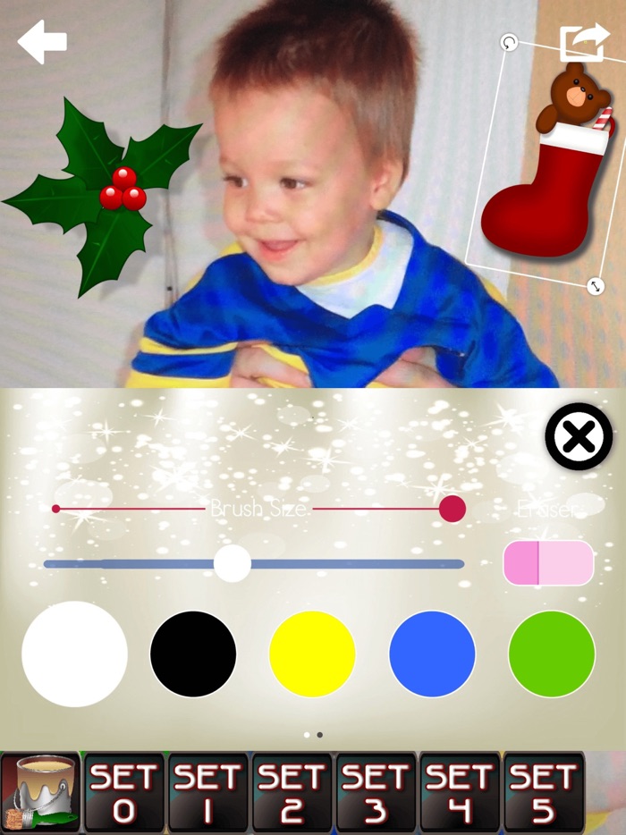 Christmas Stickers  Paint