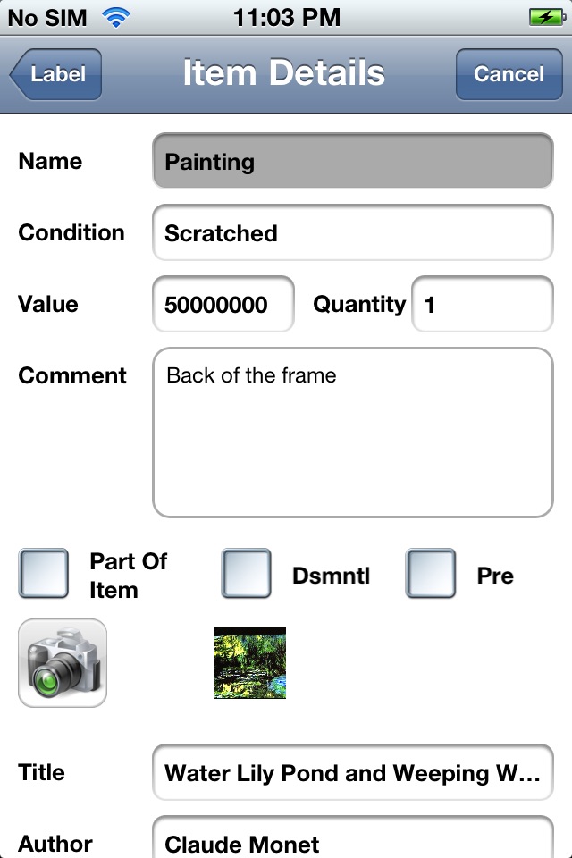 Voxme Inventory screenshot 2