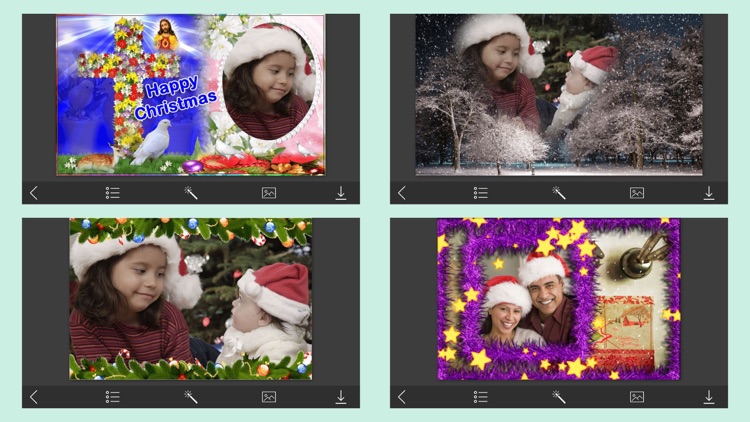 Christmas Picture Frames - Creative Design App