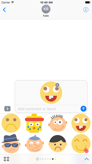 Emoji Sticker for iMessage