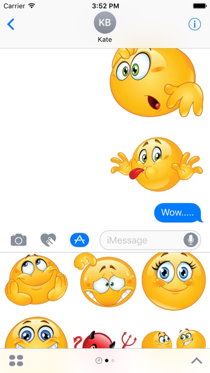 Amazing Emoticons for iMessage