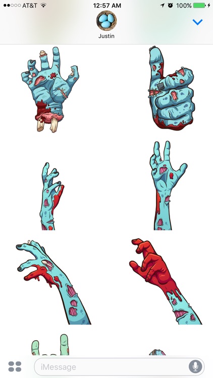 Zombie Stickers