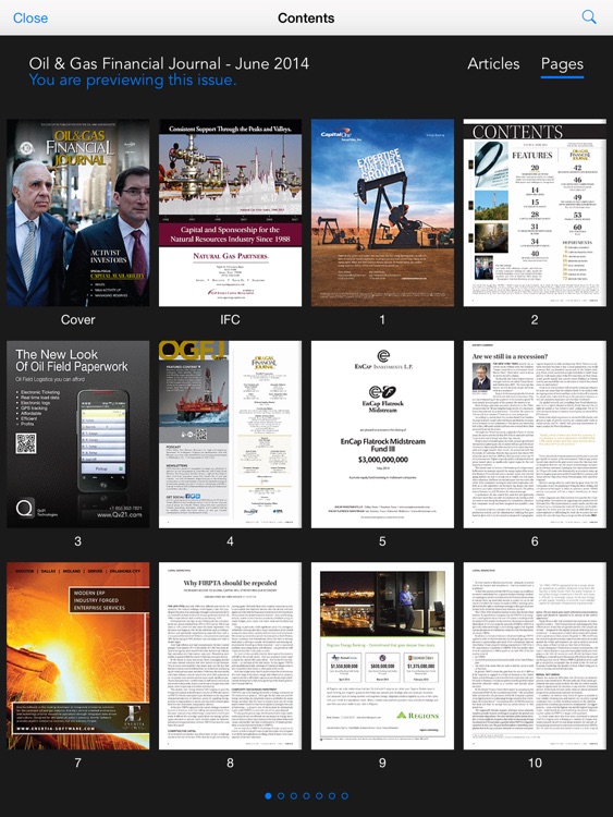 Oil & Gas Financial Journal screenshot-3