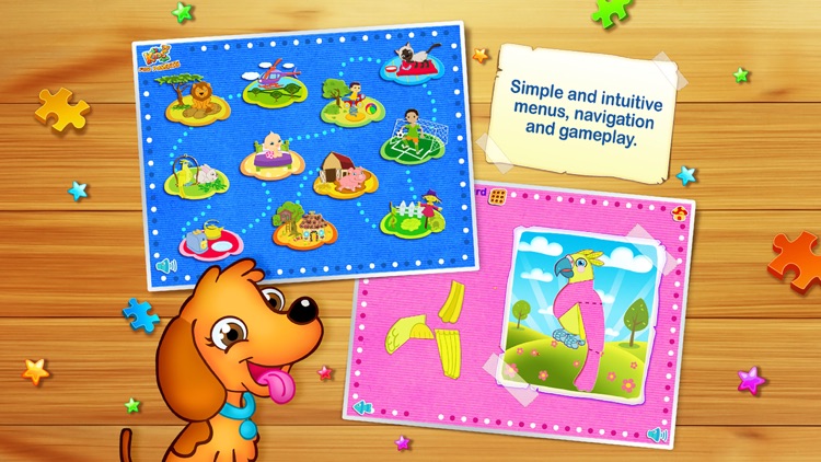 123 Kids Fun ANIMATED PUZZLE Jigsaw Puzzles Games