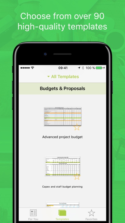 Templates for Excel Pro
