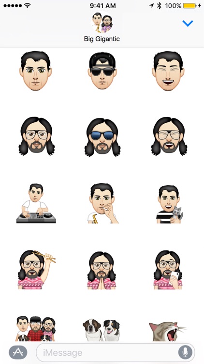 Big Gigantic ™ by Moji Stickers
