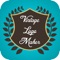 Vintage Logo Maker for iPhone and iPad is your portable logo design studio