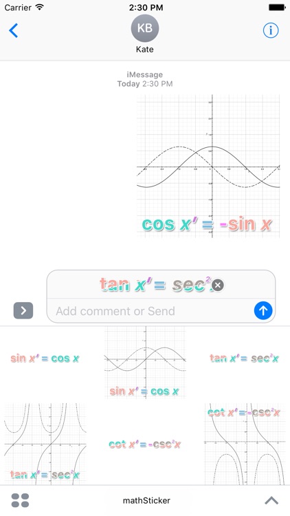 Calculus Sticker