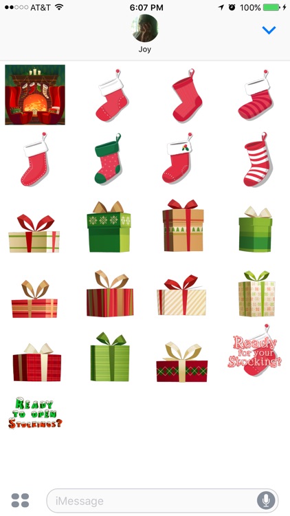 Stocking Stickers