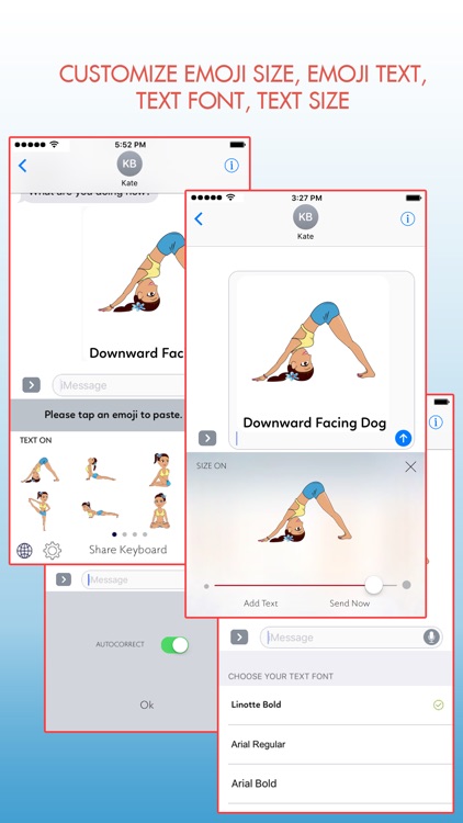 Yogemoji - The Yoga Emoji Keyboard screenshot-3