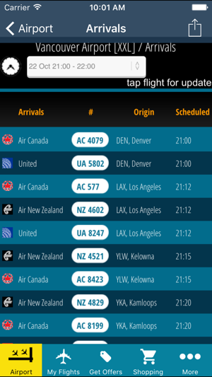 Vancouver Airport + Flight Tracker(圖4)-速報App