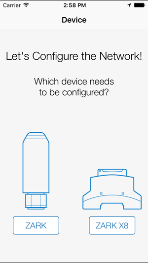 Zark Wifi Configuration