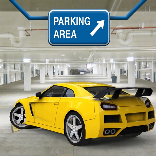 Multi Level Sports Car Parking Sim 3D Game Pro Run Icon