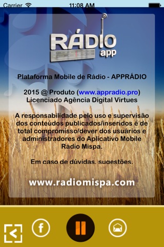 Rádio Mispa screenshot 3