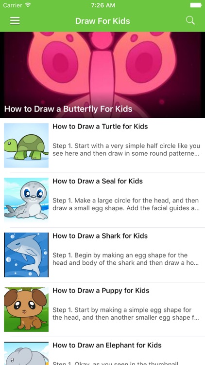 How To Draw For Kids - 100% FREE screenshot-0