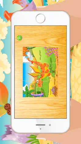 Game screenshot Cartoon Dragon Jigsaw Puzzles for Kids - Kindergarten Learning Games Free hack