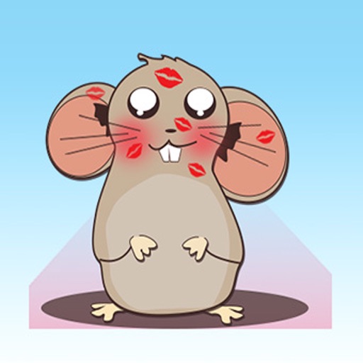 Crazy Hamster Sticker