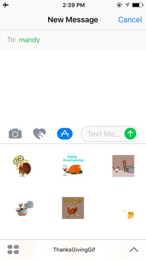 ThanksGiving Sticker - Turkey Gifs & Emojis Free(圖1)-速報App