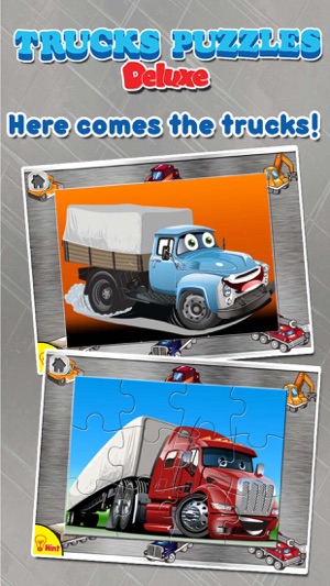 Trucks Puzzles Deluxe: Kids Trucks(圖1)-速報App