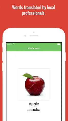 Game screenshot Bosnian Flashcards with Pictures Lite mod apk
