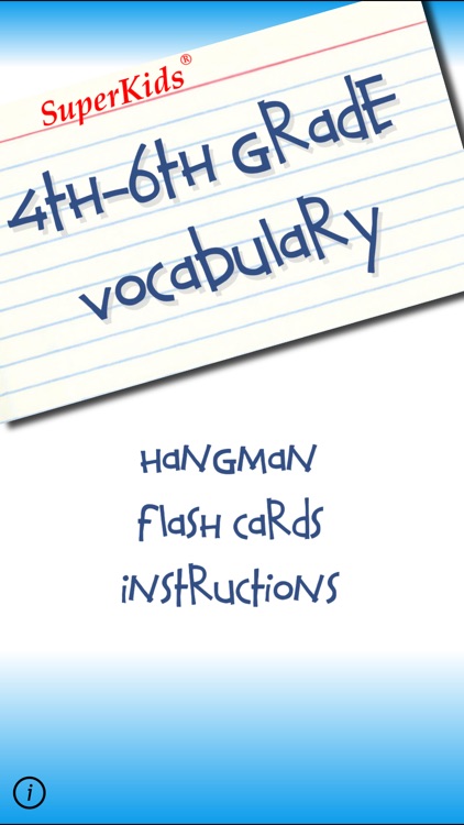 4th - 6th Grade Vocabulary