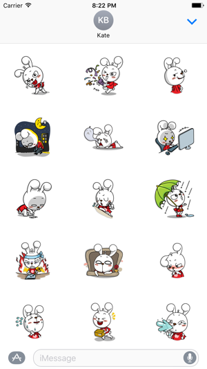 Nanny The Rabbit - Thanksgiving day stickers pack(圖1)-速報App