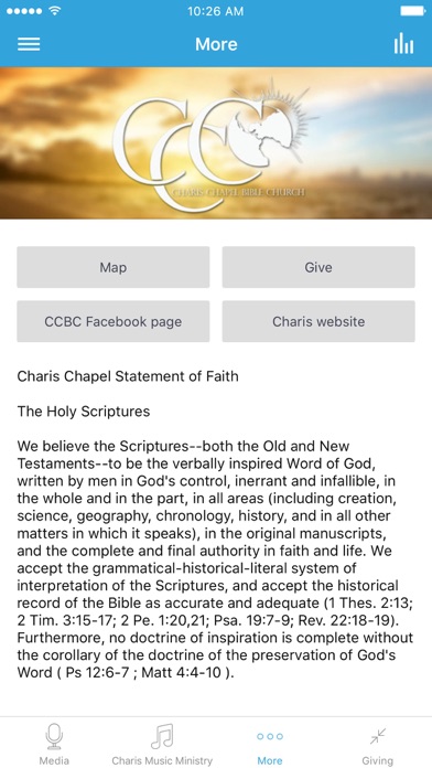 Charis Chapel screenshot 3