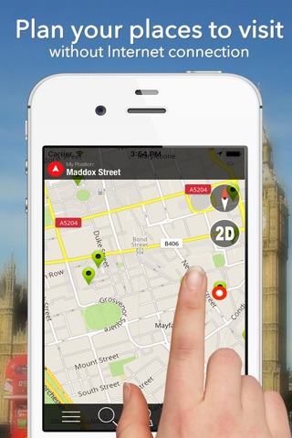 Floro Offline Map Navigator and Guide screenshot 2