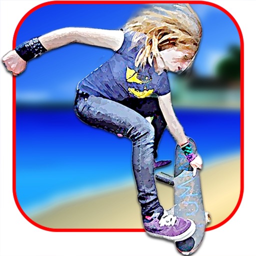 Epic Skater Girl : Extreme & Crazy Skating on Road iOS App