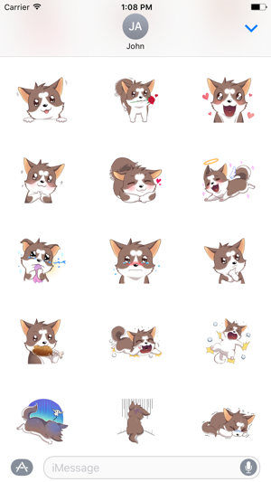 Husky Dog Sticker(圖2)-速報App