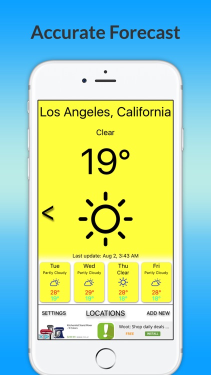 Worldly local Weather-4 days