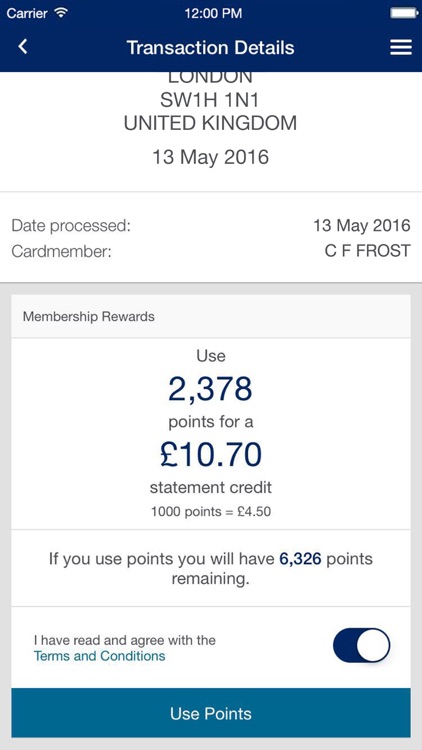 Amex UK screenshot-4