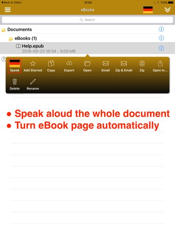 SpeakGerman 2 Pro (8 German Text-to-Speech) screenshot 4