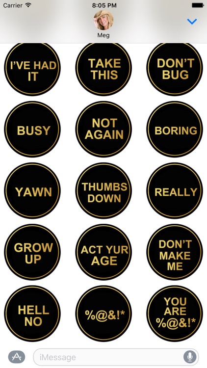 No More Stickers - Hide Stickers