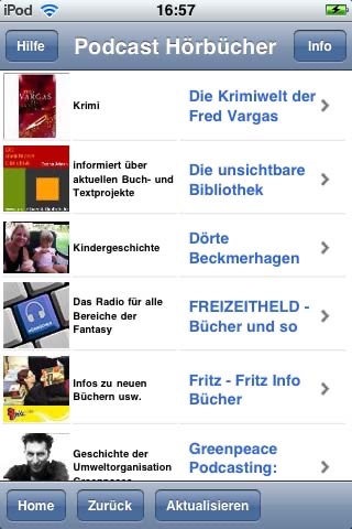 Podcast Hörbücher (Streaming) screenshot 3