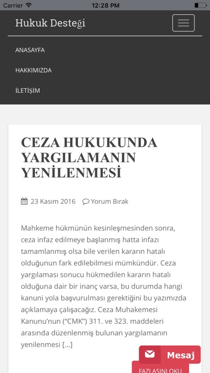 Hukuk Desteği screenshot-3