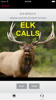 elk calls & elk bugle for elk hunting iphone screenshot 1