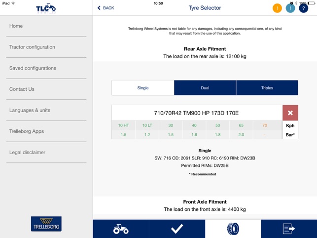 Trelleborg Load Calculator HD(圖4)-速報App