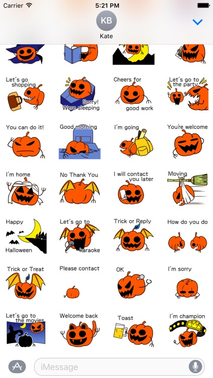 Trick Or Treat Emojis screenshot-3