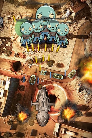 Flying Zombies Shooter : Ultimate - Kill screenshot 2