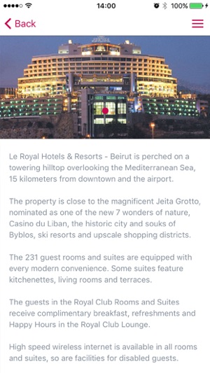 Le Royal Hotels and Resort Beirut(圖2)-速報App