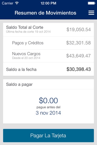 Amex México screenshot 3