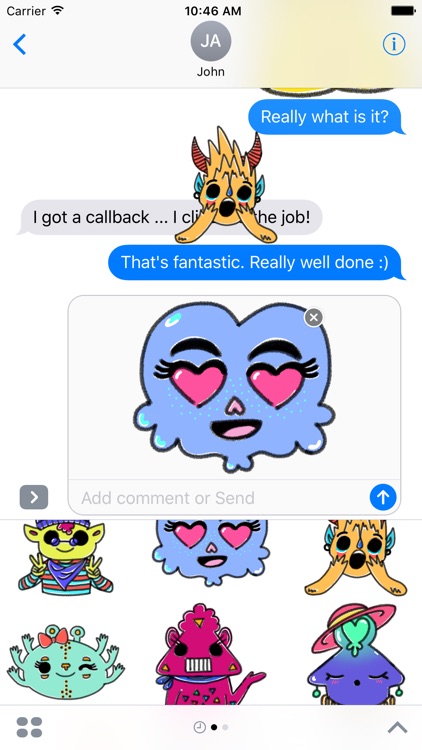 Monstermoji - Emoji Sticker Pack