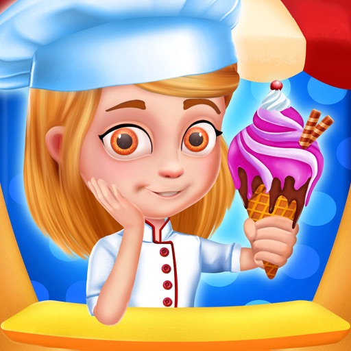 Ice Cream Parlor for Kids Icon