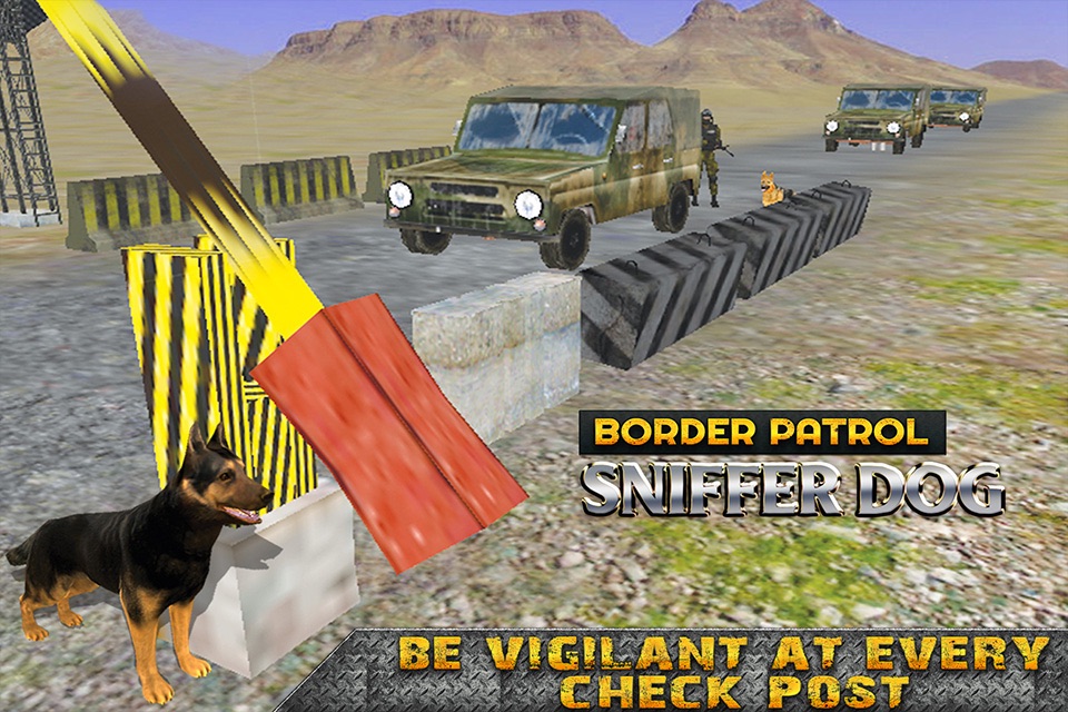 Sniffer Dog Agent : Help Border Patrol Agency USBP screenshot 4