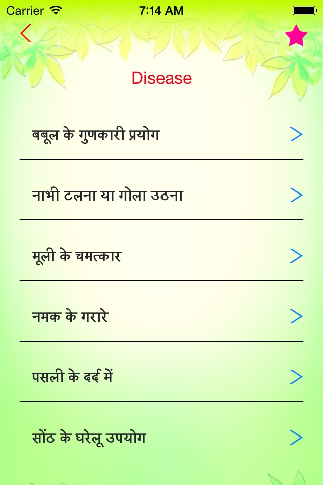 Hindi Ayurvedic-voot Gharelu Netmeds upchar yatra screenshot 2